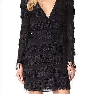 Planet Blue fringe mini dress